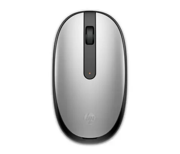 HP 240 stříbrná / bezdrátová myš / optická / 1600 dpi / Bluetooth (43N04AA#ABB)