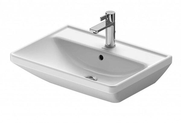 DURAVIT - D-Neo Umyvadlo 60x44 cm, 1 otvor pro baterii, bílá 2366600000