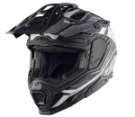 Helma na moto Nexx X.Wed 3 Gobi white/gray - L / černá