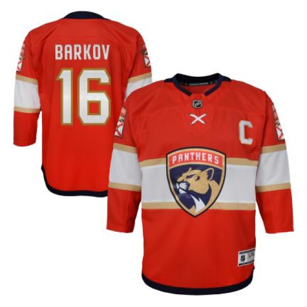 Outerstuff Dětský dres Aleksander Barkov Florida Panthers NHL Premier Home Velikost: S/M