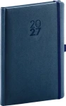 NOTIQUE Diamante 2027 modrý / Týdenní diář / 15 × 21 cm