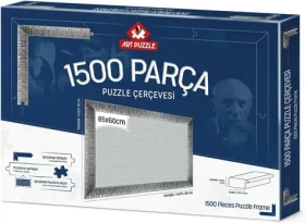 ART PUZZLE 14625 Rám na puzzle 85x60cm stříbrná