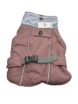 Rosa zimní bunda pro psa Barva: Žlutá, Délka zad (cm): 47, Obvod hrudníku: 56 - 74 cm