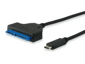 Equip USB-C na SATA 2,5" černá / Adaptér / 0,5 m (133456)