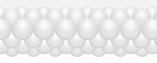 Balónková girlanda bílá 3 m balonky.cz Balónková girlanda bílá 3 m balonky.cz