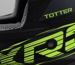 Motokrosová helma na moto Xrc Totter blk/grey/fluo - M / černá