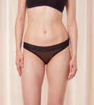 Tempting Sheer Highleg Tai BLACK TRIUMPH BLACK TRIUMPH