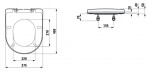 Laufen - Pro WC sedátko, bílá H8939523000001