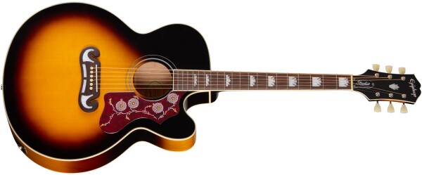 Epiphone J-200 Studio EC Vintage Sunburst