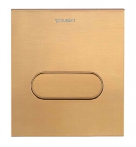 DURAVIT - DuraSystem Ovládání splachování pisoáru, kartáčovaný bronz WD5004041000