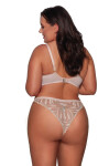 Dámské kalhotky brazilky Ava 2106/B S-3XL S-3XL béžová M
