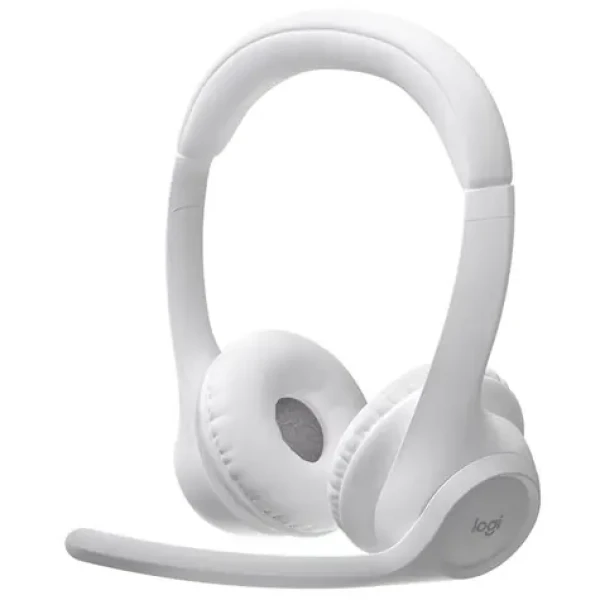 Logitech Zone 300 bílá / bezdrátová sluchátka s mikrofonem / BT (981-001417)
