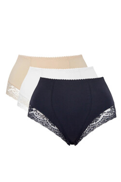 Mitex Ela Maxi 3-pack barva: černá/bílá/béžová 5xl