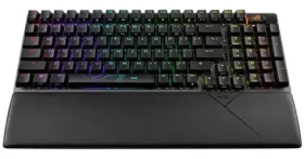ASUS ROG Azoth Extreme černá / herní klávesnice / mechanická / bezdrátová / spínače ROG NX Snow / DE (90MP037A-BKUA01)
