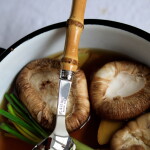 SABRE PARIS 4-dílná sada příborů Bistrot Brillant – Panda / Bamboo Light, přírodní barva, dřevo, kov