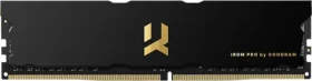 GOODRAM IRDM Pro Black 16GB 3600MHz / DDR4 / DIMM / CL17-19-19-39 / DR / 1.35V (IRP-3600D4V64L17/16G)