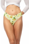 Dámské brazilky Avocado brasil - JULIMEX zelená XL