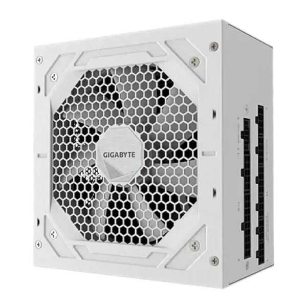 GIGABYTE UD750GM PG5 V2 ICE bílá / Zdroj / 750W / ATX 3.1 / 80PLUS Gold / modulární / 120mm ventilátor (GP-UD750GM PG5 ICE)