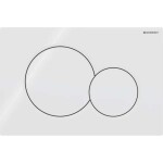 GEBERIT - Sigma01 Ovládací tlačítko splachování, alpská bílá 115.770.11.5