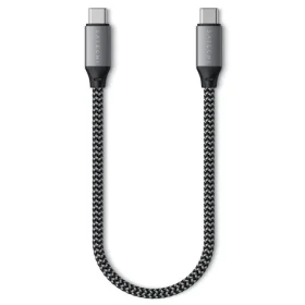 Satechi kabel USB-C 0.25m šedá (ST-TCC10M)