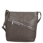 Trendy dámská crossbody kabelka Suli, kávová