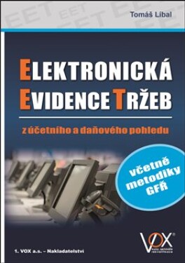 Elektronická evidence tržeb Tomáš Líbal