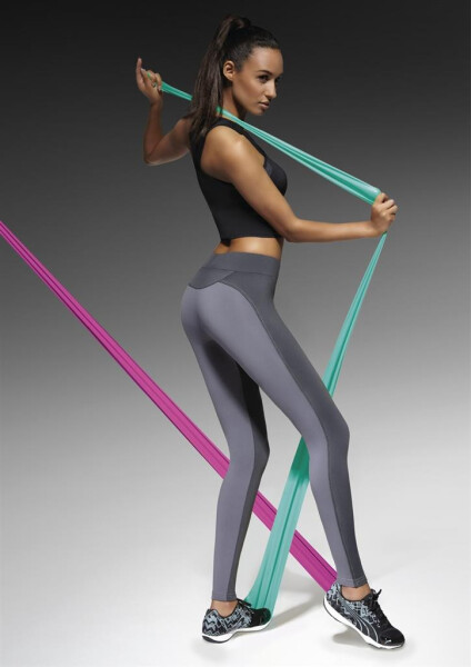 Legíny Victoria - Bas Bleu šedá XL