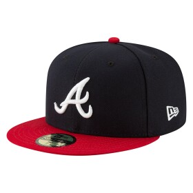 New Era Pánská kšiltovka Atlanta Braves MLB Authentic 59FIFTY Fitted Home Velikost: 7 3/4