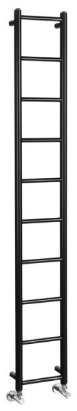 SAPHO - DINA otopné těleso 250x1680, černá mat IR377TB
