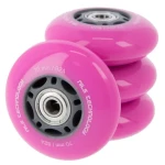NILS Extreme PU 70x24mm ABEC 7 PU kolečka s ložisky růžové (5907695535884)