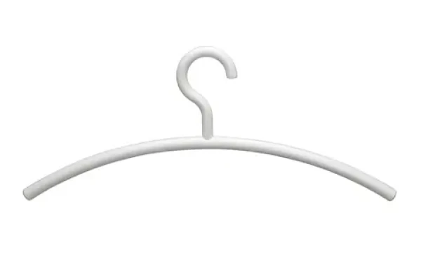 Maul 9451502 bílá / Ramínko na oblečení / Plast / 5 ks / 46x19 cm (9451502)