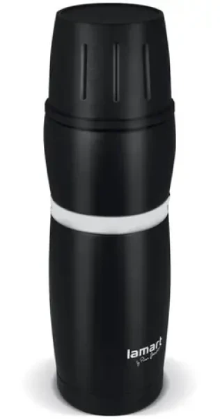 Lamart Cup Termoska 480ml černo-bílá / nerez (8590669251315)