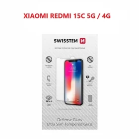 SWISSTEN Ochranné temperované sklo 2.5D pro Xiaomi Redmi 15C 5G/4G (74518018)