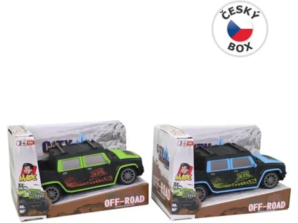 MaDe 16720 - Auto off - road, 2 barvy, 14,5 x 6 x 6,5 cm