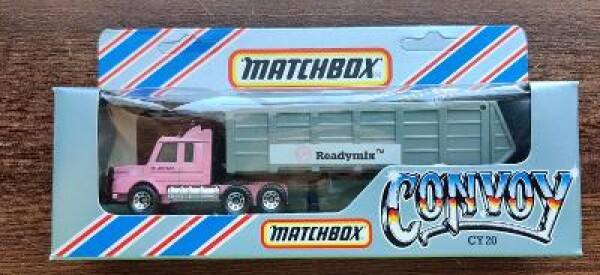 MATCHBOX CONVOY SCANIA TIPPER READYMIX™ CY20