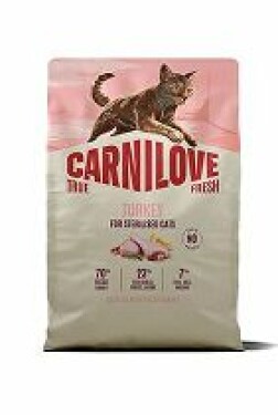Carnilove Cat True Fresh Dry Turkey Steril.Ad.AB 2kg