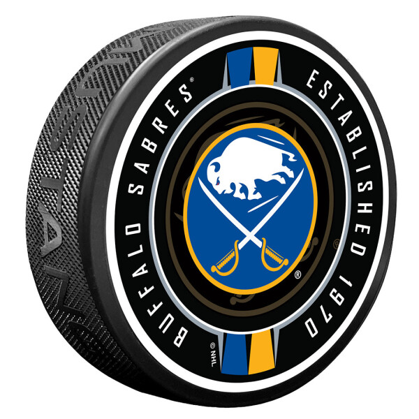 Mustang Puk Buffalo Sabres NHL Ribbon