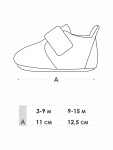 Kojenecké capáčky, balerínky YO! na suchý zip, stříbrné, vel. 74-80 (9-12m)