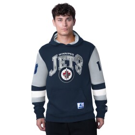 Starter Pánská mikina Winnipeg Jets NHL End Zone Hoodie Velikost: XL
