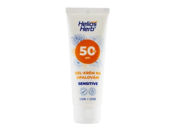 Helios Herb sensitive MED gel - Krém na opalování SPF 50+ 75 ml