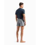 Pánské pyžamo 111339 4R576 66936 tm. modré s proužkem - Emporio Armani L