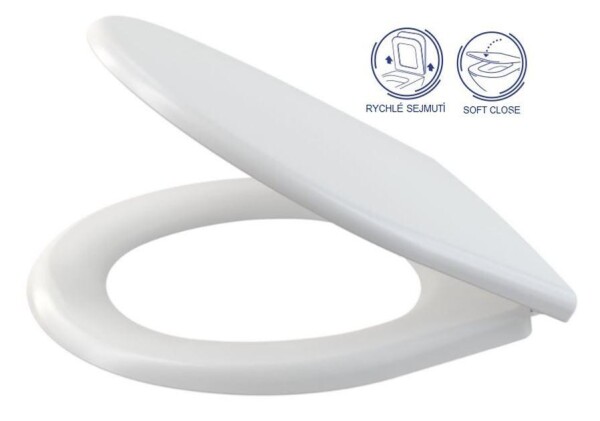 CERSANIT - SEDÁTKO PRESIDENT NEW DUROPLAST SOFT-CLOSE K98-0074