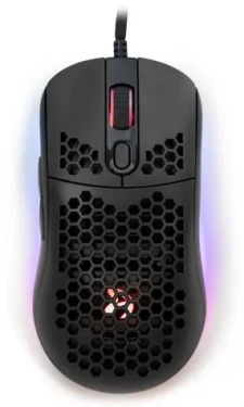 AROZZI FAVO Ultra Light černá / Herní myš / optická / 16000 DPI / USB / 7 tlačítek (AZ-FAVO-BK)