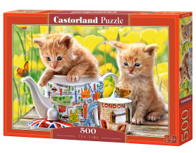 Puzzle Castorland 500 dílků Čas na čaj