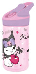 Kuromi Láhev s pítkem 480ml, Ecozen