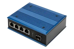 Digitus DN-651135 / Průmyslový switch / 4x Gigabit PoE / 1x SFP / Unmanaged / IP40 (DN-651135)