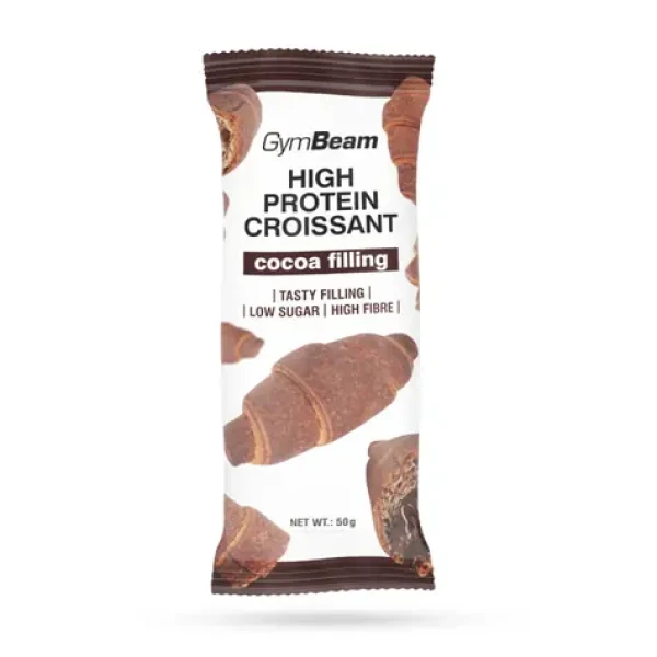 Proteinový croissant s kakaovou náplní - GymBeam (kakao, 50 g) (94168-1-50g-kakao)