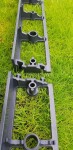 Rojaplast Plastové neviditelné obrubníky DUO 45 mm (2ks)