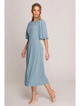 Dámské šaty S399 Světle modrá - Stylove světle modrá L
