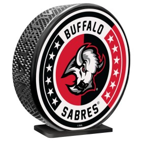 Mustang MEGA puk Buffalo Sabres NHL Goathead Stars